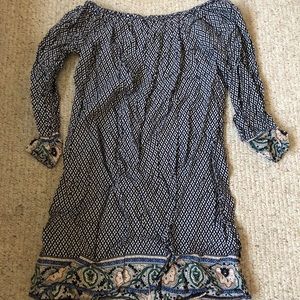 Off the shoulder dress